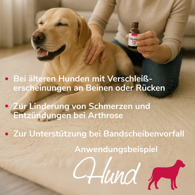 Murmelwunderöl für Muskeln, Gelenke bei Entzündungen