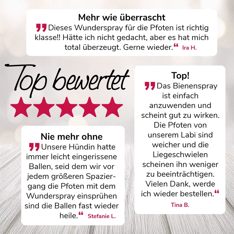 Bienenwunderspray für Pfote, Haut & Nase