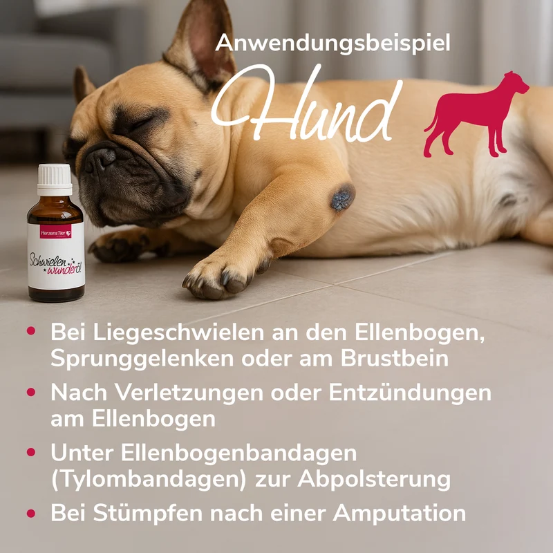 Schwielenwunderöl für Liegeschwielen (Ellenbogen, ...)