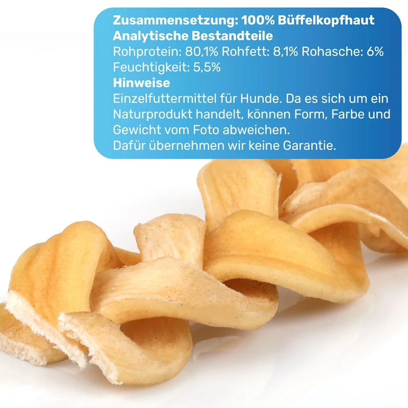 Büffelhautzopf Kausnack (ca. 18-25g)
