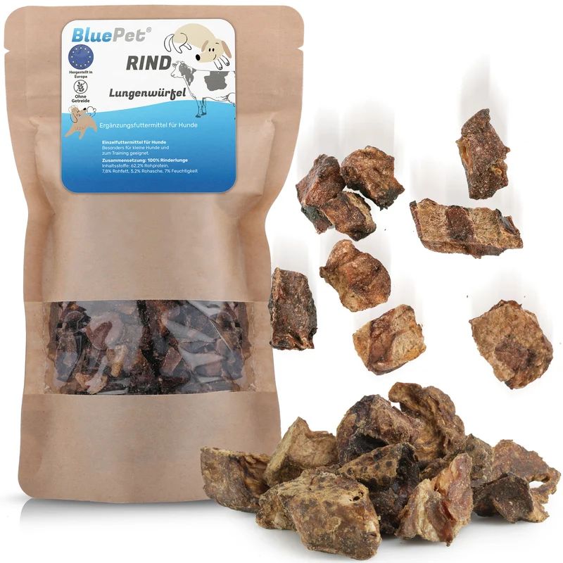 Rind Lungenwürfel getrocknet 200g