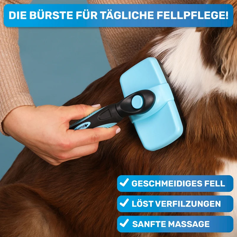 "ZupfZeug 2.0" Selbstreinigende Zupfbürste