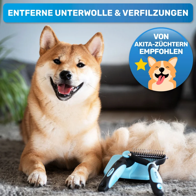 "ZupfZeug 2.0" Selbstreinigende Zupfbürste