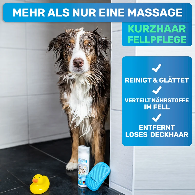'FellFein' Gummistriegel für Hunde