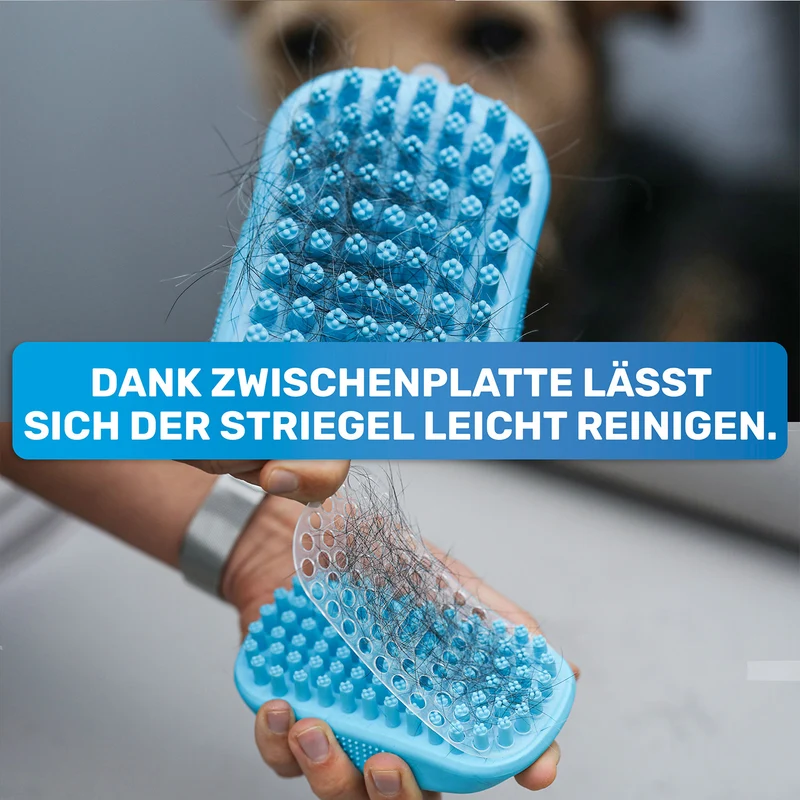 'FellFein' Gummistriegel für Hunde