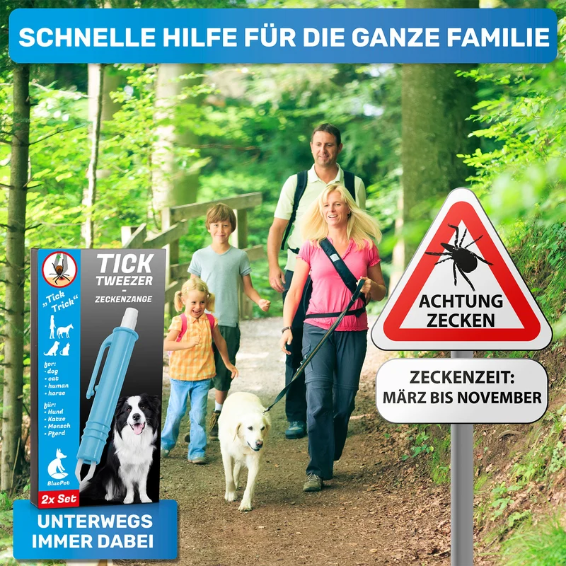 Automatische Zeckenzange, Zeckenentferner