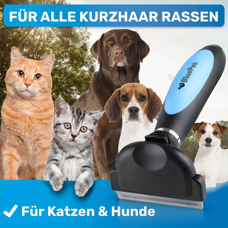 'UnterwollGlück 2.0' Kurzhaar Unterfellbürste - Deshedder