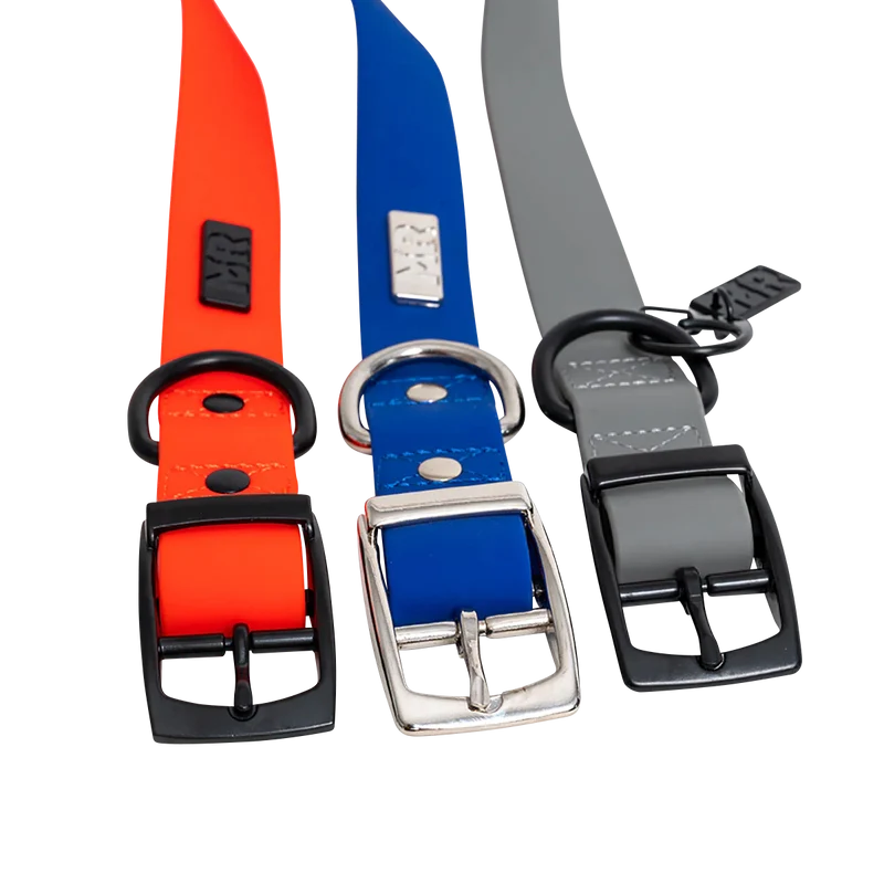Hundehalsband Soft Vinyl Kobaltblau