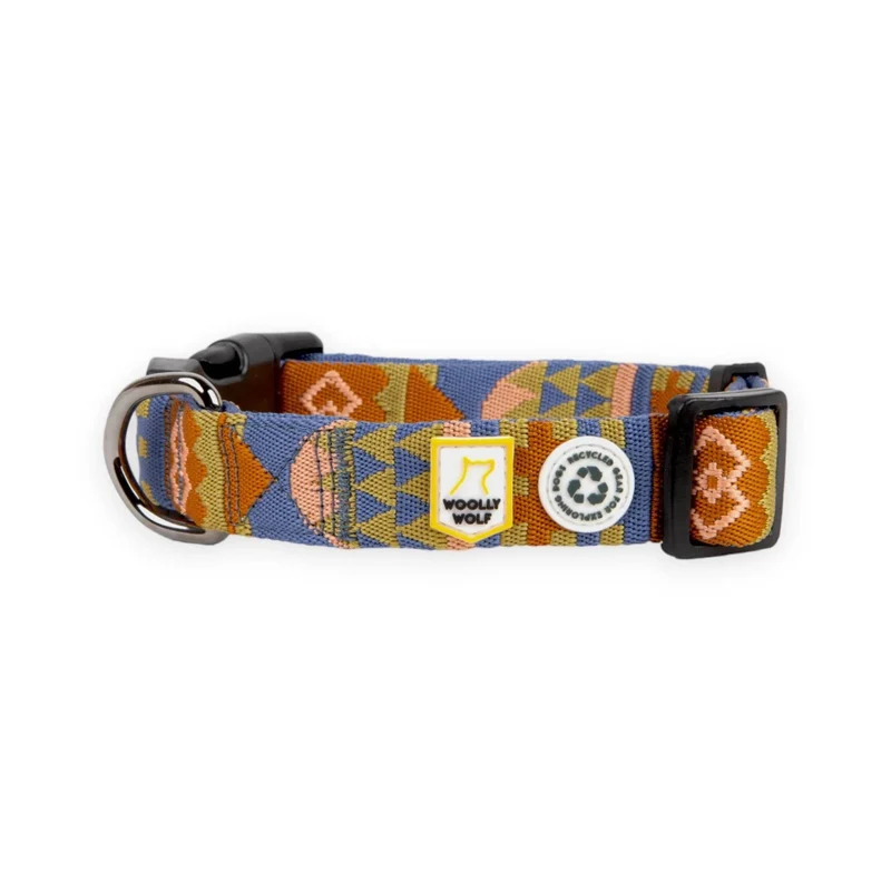 Woolly Wolf Halsband Nightless Night – nachhaltig & robust