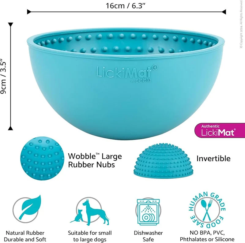 LickiMat Wobble – Schlecknapf & Slowfeeder