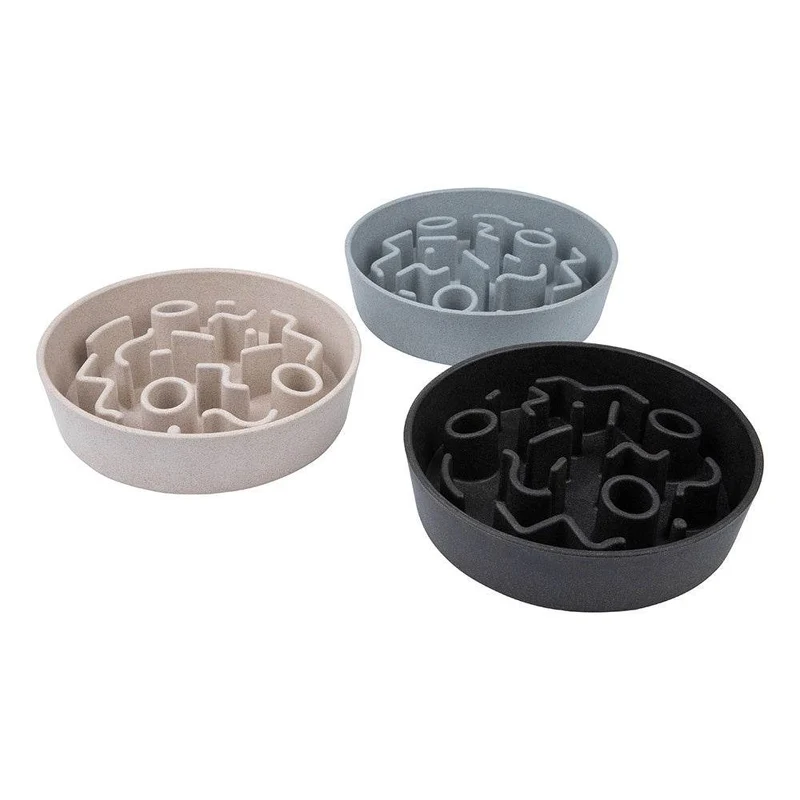 District 70 Bamboo Slow Feeder – Anti-Schling-Napf
