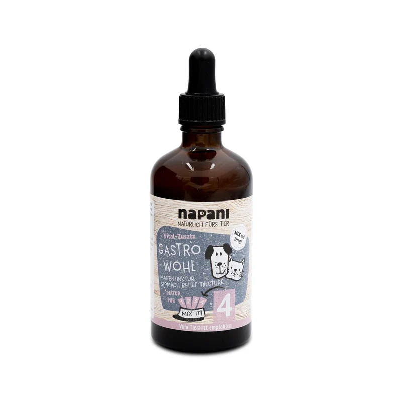Napani GastroWohl – Magen-Tinktur für Hunde & Katzen