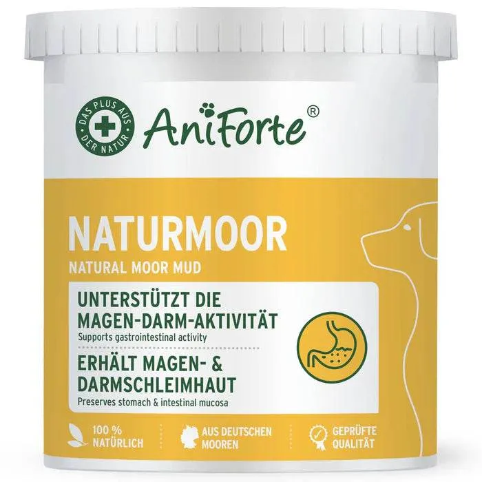 AniForte Naturmoor – Magen-Darm-Ergänzung für Hunde & Katzen