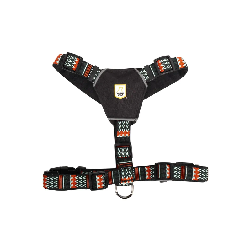 Woolly Wolf Woodland Hundegeschirr – nachhaltig & verstellbar