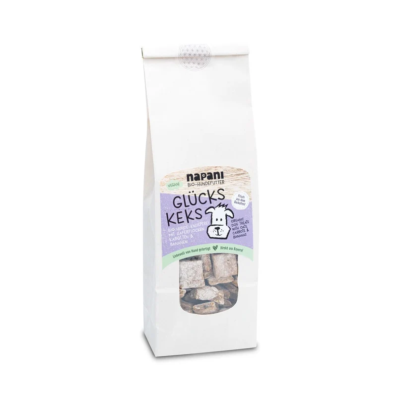 Napani Bio Glückskeks – vegane Hundekekse