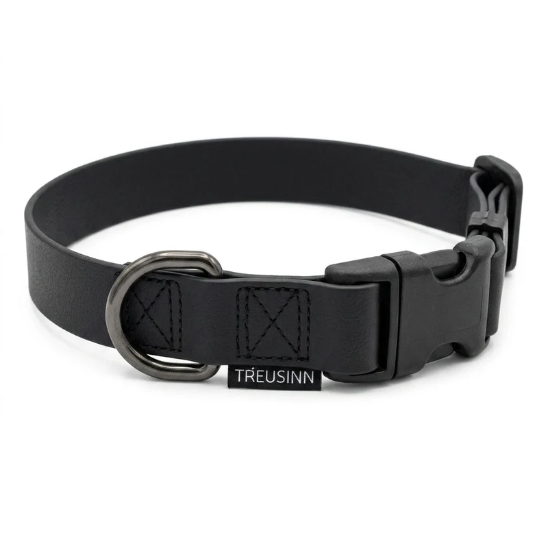 Treusinn BioThane Halsband Super Stay – wasserfest & vegan