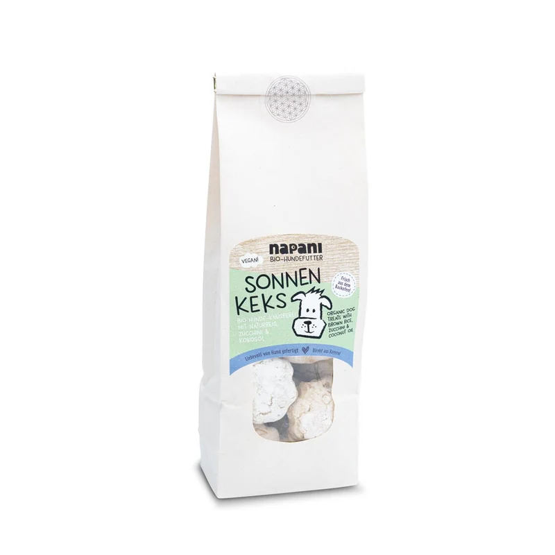 Napani Bio Sonnenkeks – vegane Hundekekse