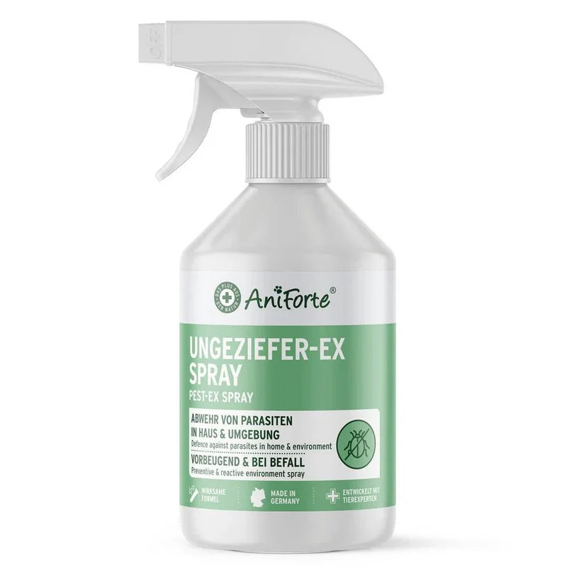 AniForte Ungeziefer-EX Spray – Umgebungsspray für Tierhaushalte