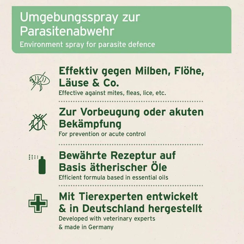 AniForte Ungeziefer-EX Spray – Umgebungsspray für Tierhaushalte