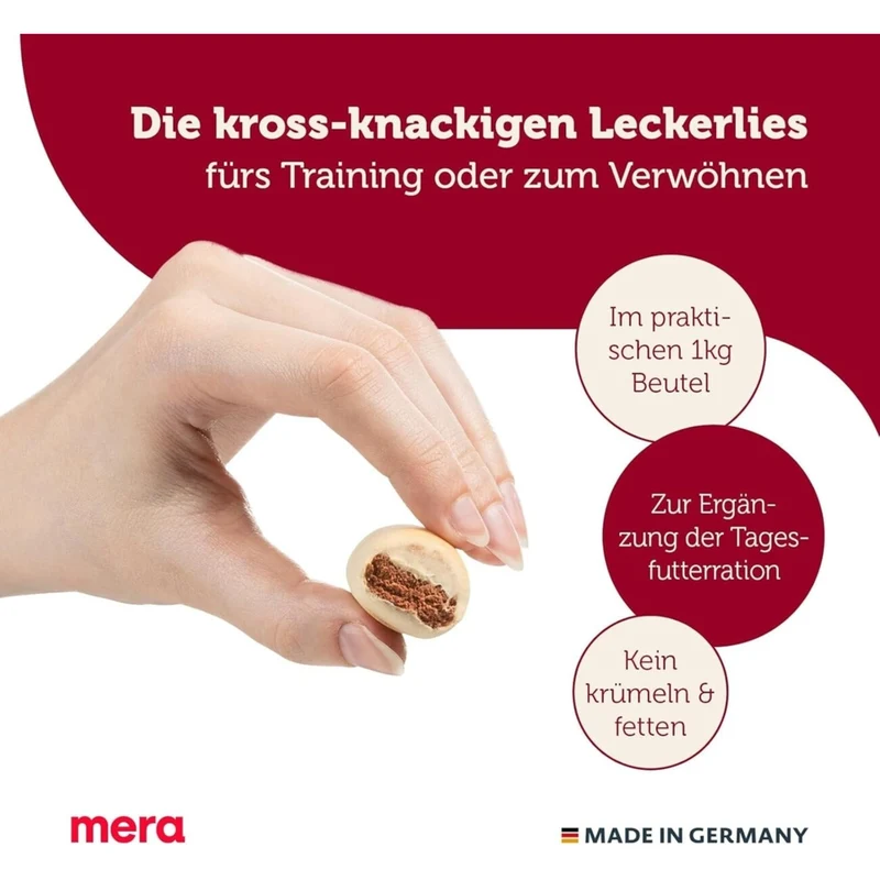 Mera Bakery Meaty Rolls Mix Hundesnack - Leckerlis für deinen Liebling