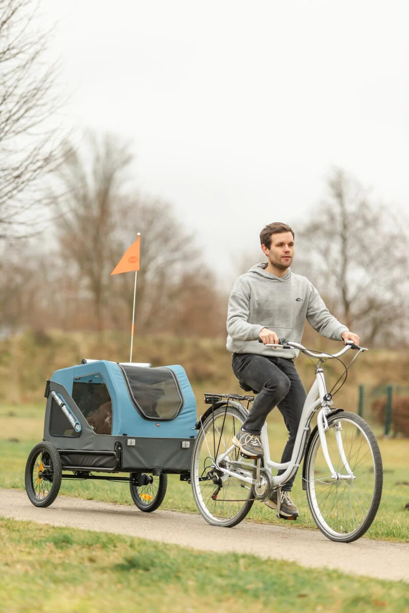 Fahrradanhänger für Hunde