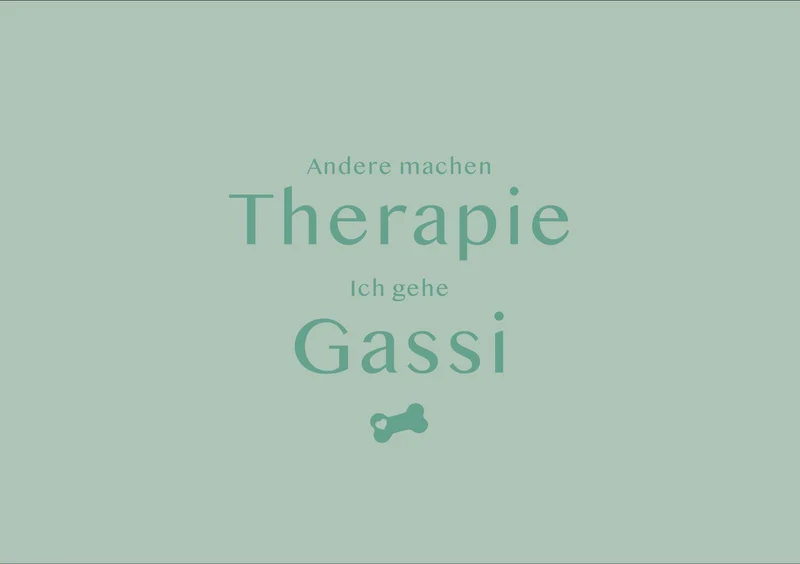 Andere machen Therapie...
