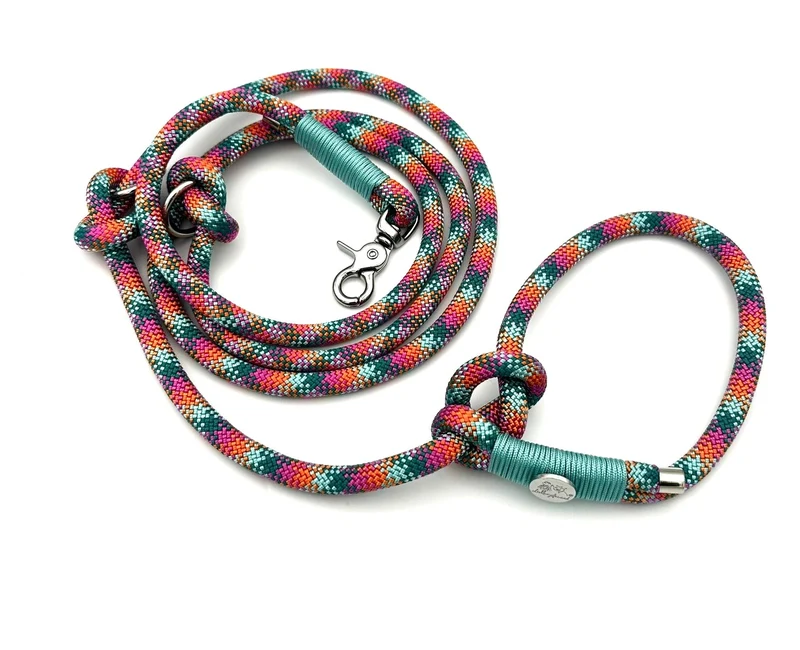 Retrieverleine Bohemian Mint