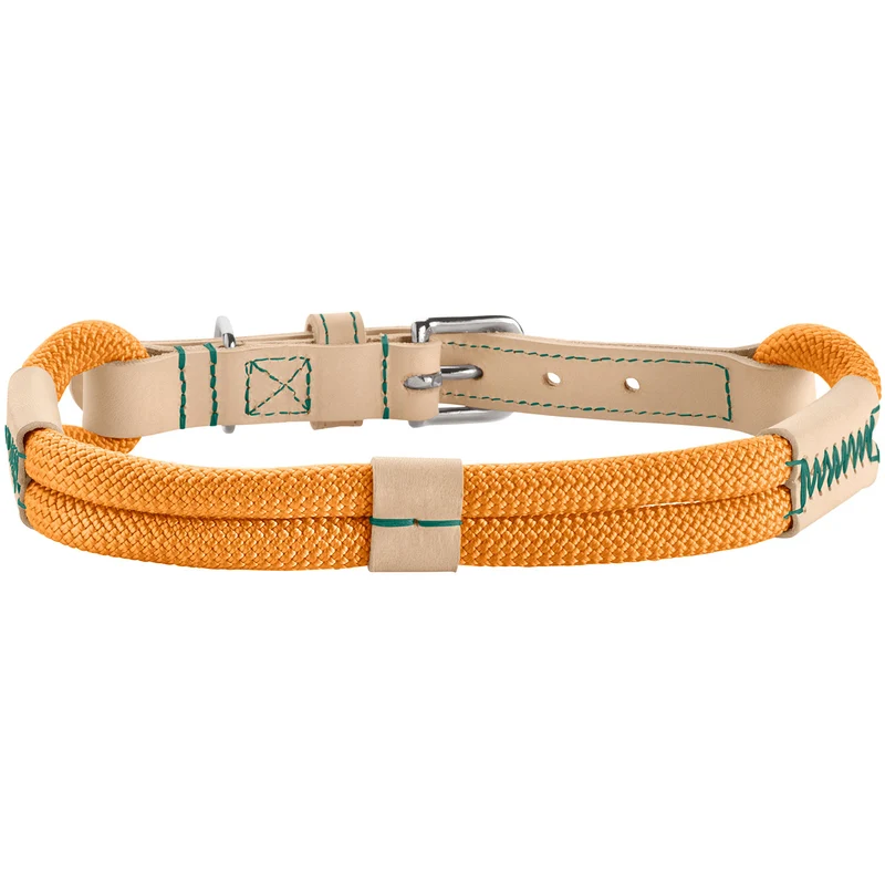 MALIA Set Halsband & Leine | apricot