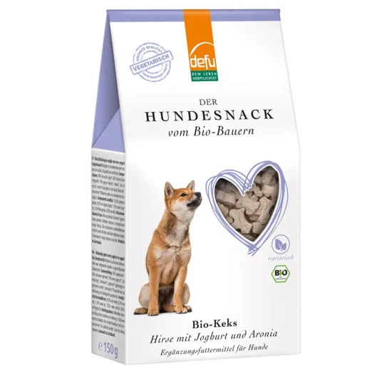 Defu Bio-Hundekekse Hirse & Joghurt – vegetarisch