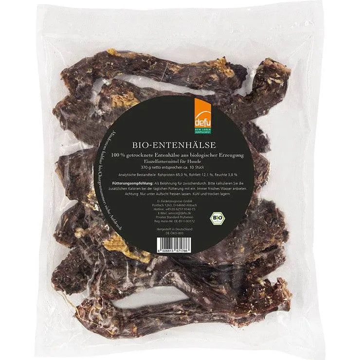 Defu Bio-Entenhälse – natürlicher Kausnack