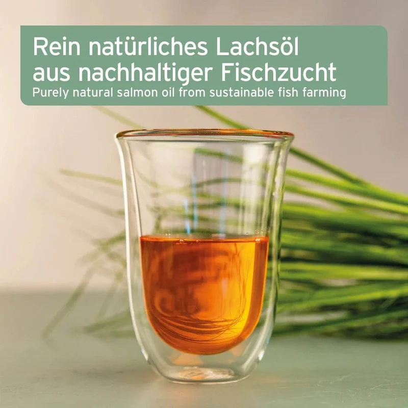 AniForte Lachsöl – Omega-3 für Hunde & Katzen
