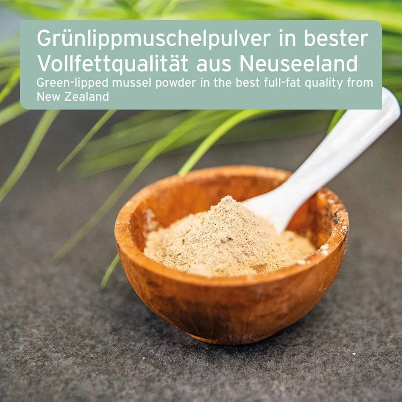 AniForte Grünlippmuschelpulver – Gelenkpflege für Hunde & Katzen