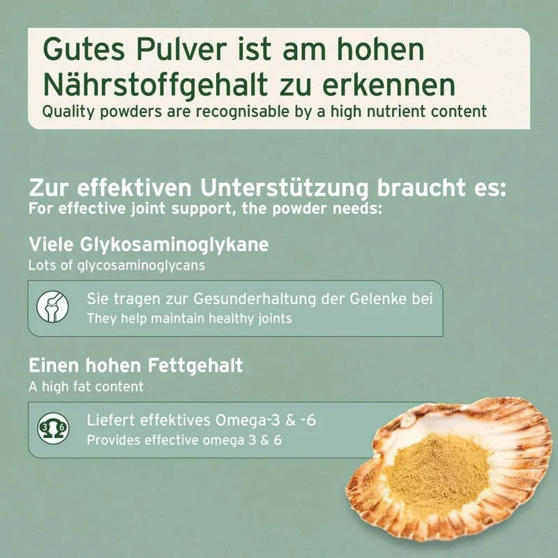 AniForte Grünlippmuschelpulver – Gelenkpflege für Hunde & Katzen