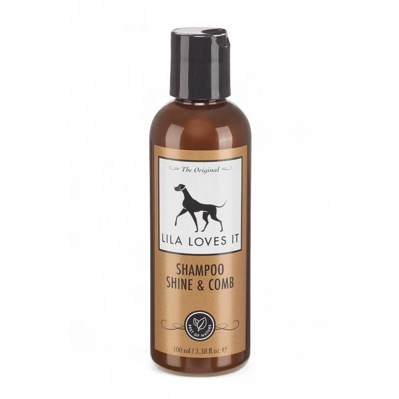 LILA LOVES IT Shampoo Shine & Comb – für glänzendes Fell