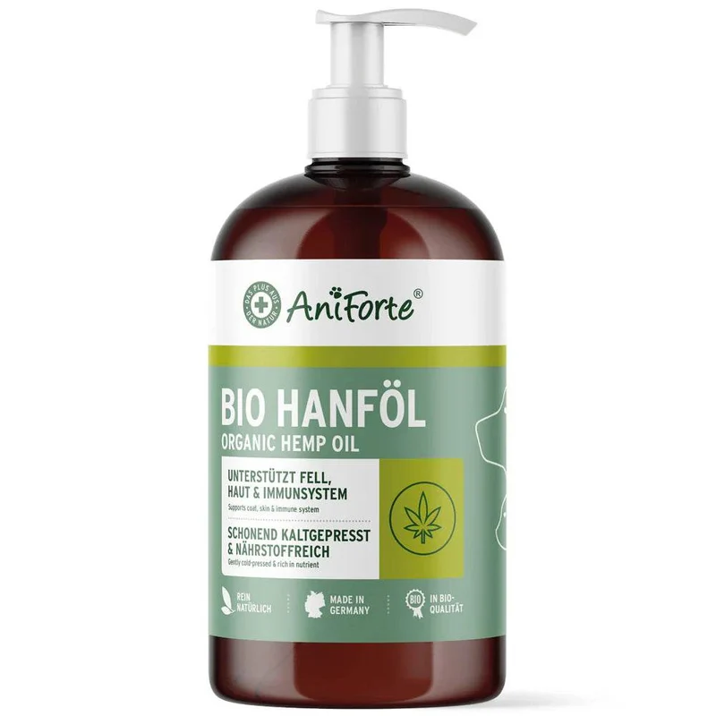 AniForte Bio Hanföl – für Hunde & Katzen
