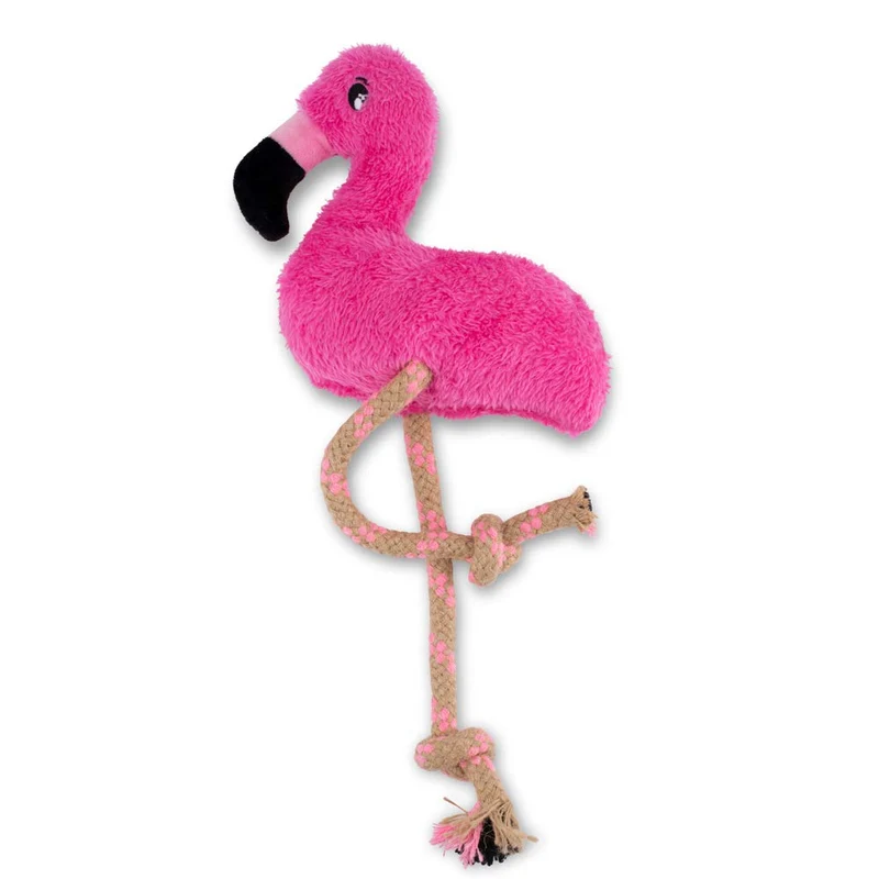 Beco Fernando Flamingo – nachhaltiges Hundespielzeug