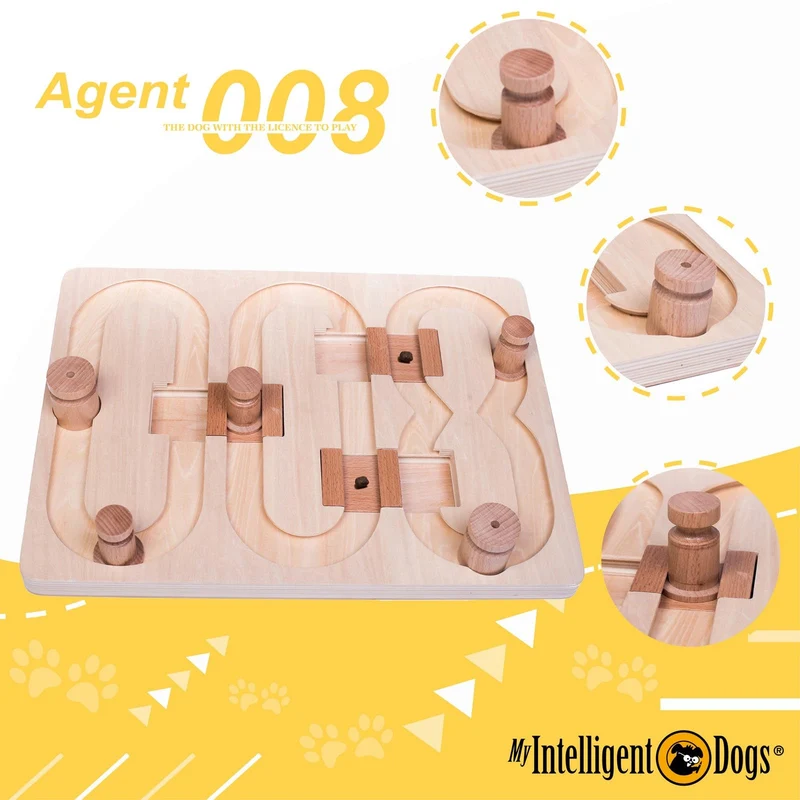 My Intelligent Dog Agent 008 – Intelligenzspielzeug für Hunde