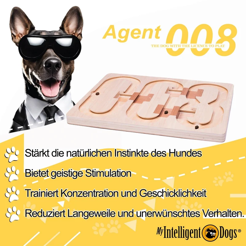 My Intelligent Dog Agent 008 – Intelligenzspielzeug für Hunde