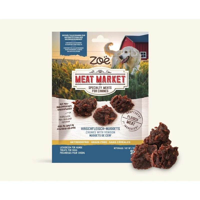 ZOË Meat Market Hundesnack – Hochwertige Fleisch-Leckerlis für deinen Liebling