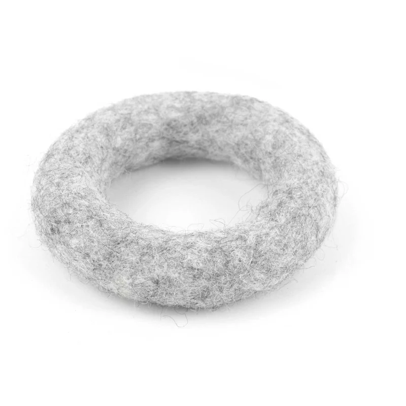 Katzenspielzeug Filzring