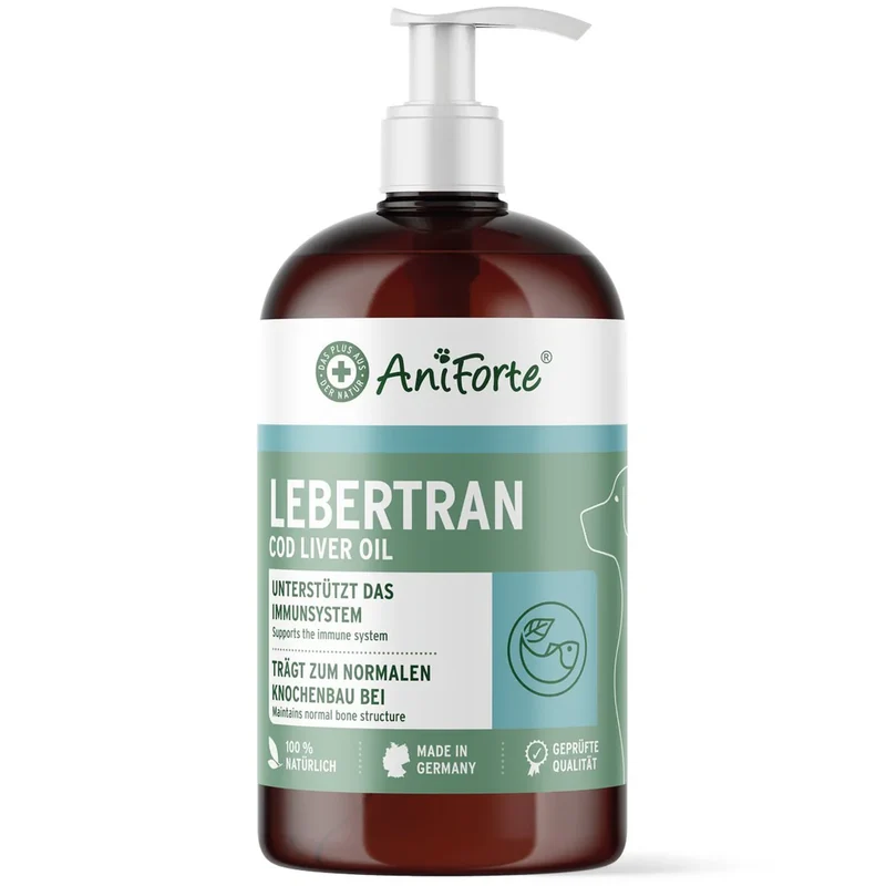 AniForte Dorschlebertran – Omega-3 für Tiere