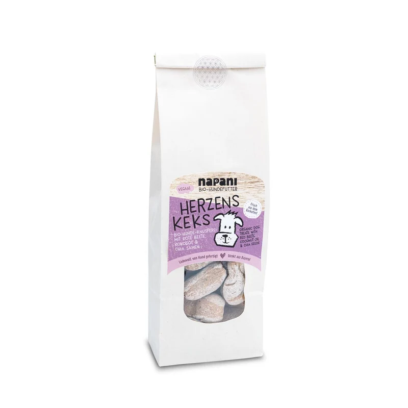 Napani Bio Herzenskeks – Snack für Hunde & Katzen