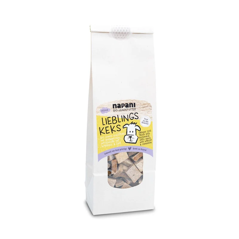 Napani Bio Lieblingskeks – veganer Hundesnack