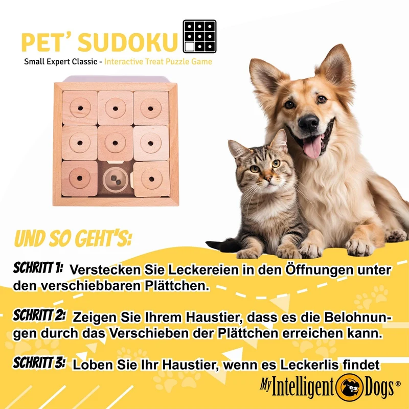 My Intelligent Dog Sudoku Expert Large – Intelligenzspielzeug für Hunde