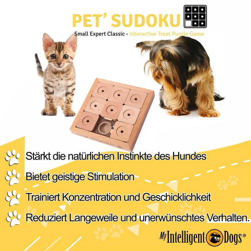 My Intelligent Dog Sudoku Expert Large – Intelligenzspielzeug für Hunde