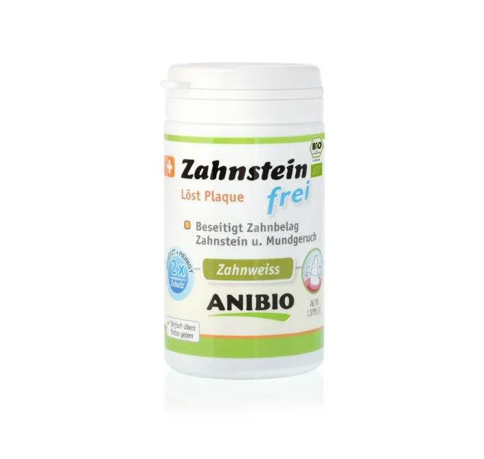 ANIBIO Zahnstein-frei – Zahnpflege für Hunde & Katzen