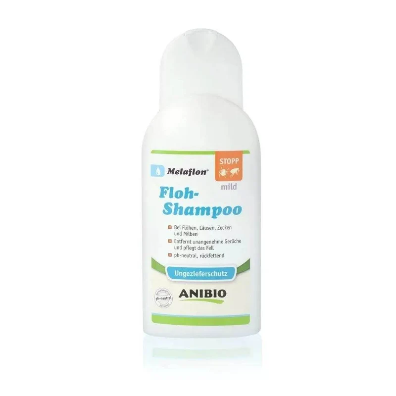 ANIBIO Floh-Shampoo – gegen Flöhe, Zecken & Milben