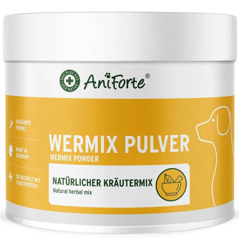 AniForte WermiX Pulver – Kräutermischung für Hunde