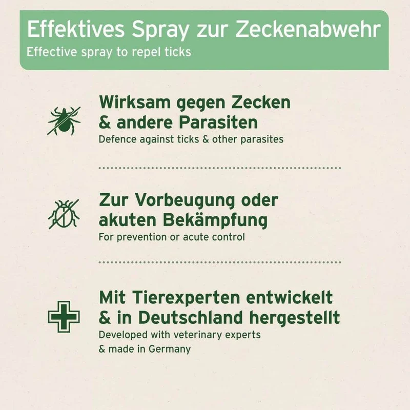 AniForte Zeckenspray – pflanzlicher Schutz für Hunde