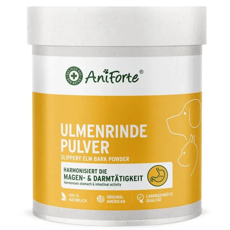 AniForte Ulmenrinde Pulver – für Hunde & Katzen